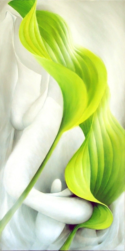 painting of callas