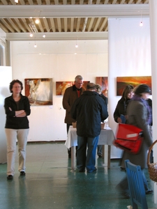 photographs showing the studio of annette schmucker