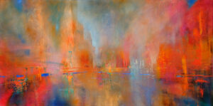 In einer Stadt in der Ferne